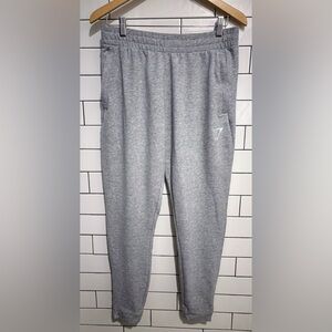 Gymshark Women’s Joggers zipper pockets heather grsy M